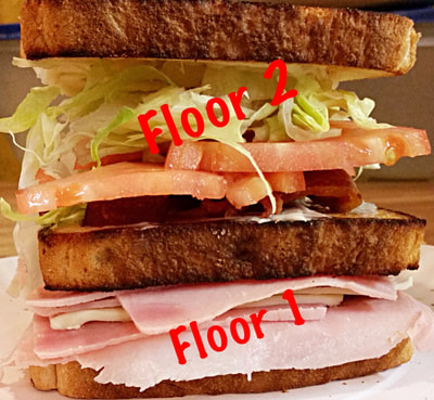 Club Sandwich - 2 floors :)